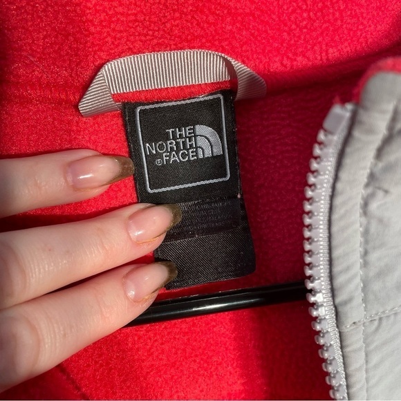 Girls PINK the North face Denali jacket size 10/12 - Picture 3 of 12